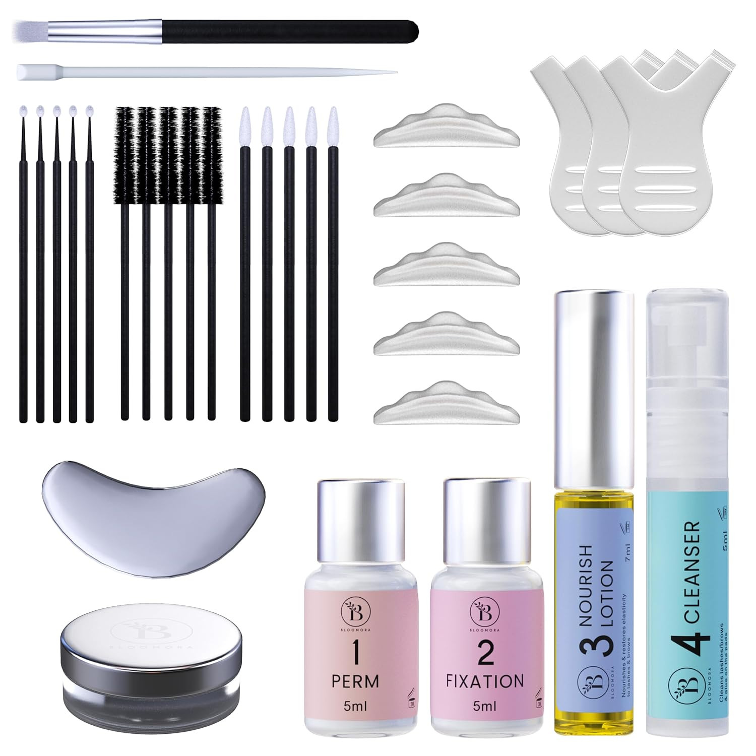 Lash Lift Kit, Beginner/Professional Lash Lamination Kit, Safe & Effective Eyela