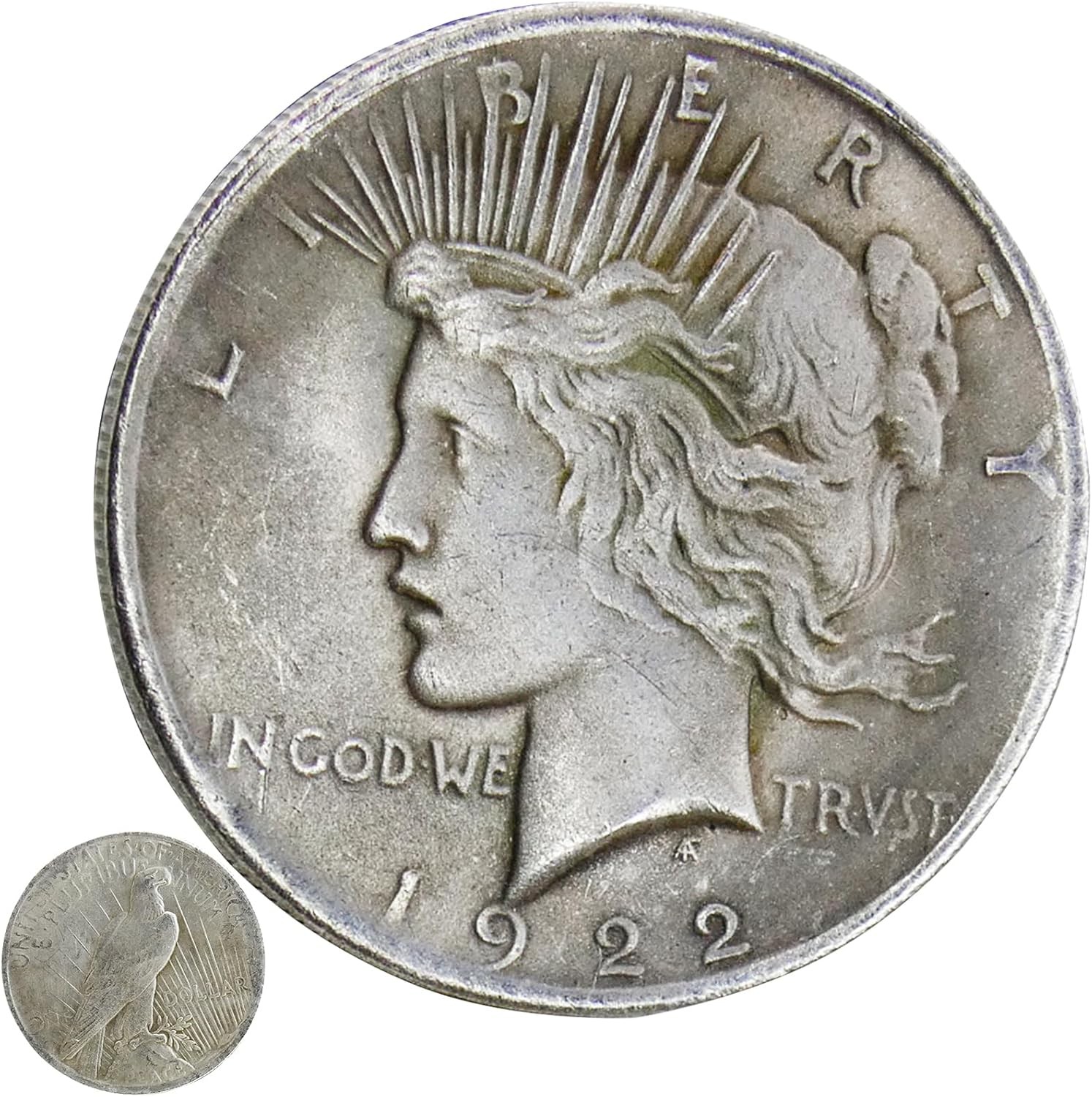 1922 Peace Dollar Coinee Liberty American Liberty Coiin United States of America