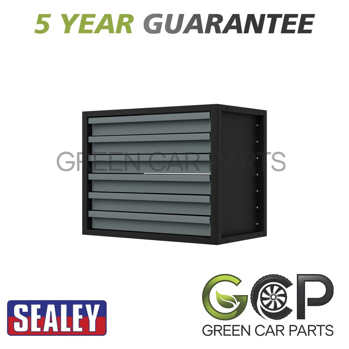 Sealey Modular Storage Mid Unit 6 Drawer 580mm APMRM1
