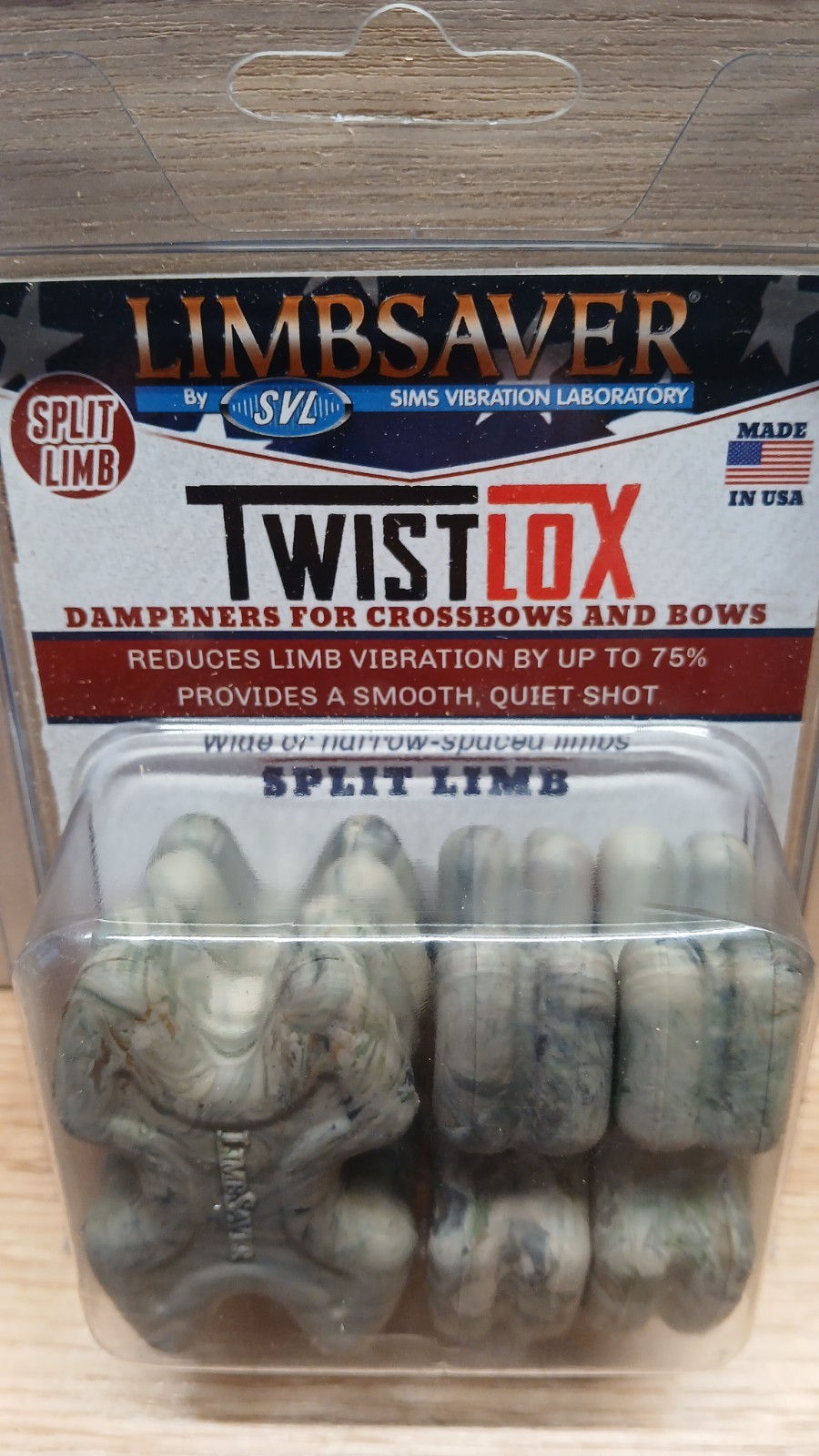 Limbsaver Twistlox Limb Dampeners 4 Pack Crossbow Compound Bow