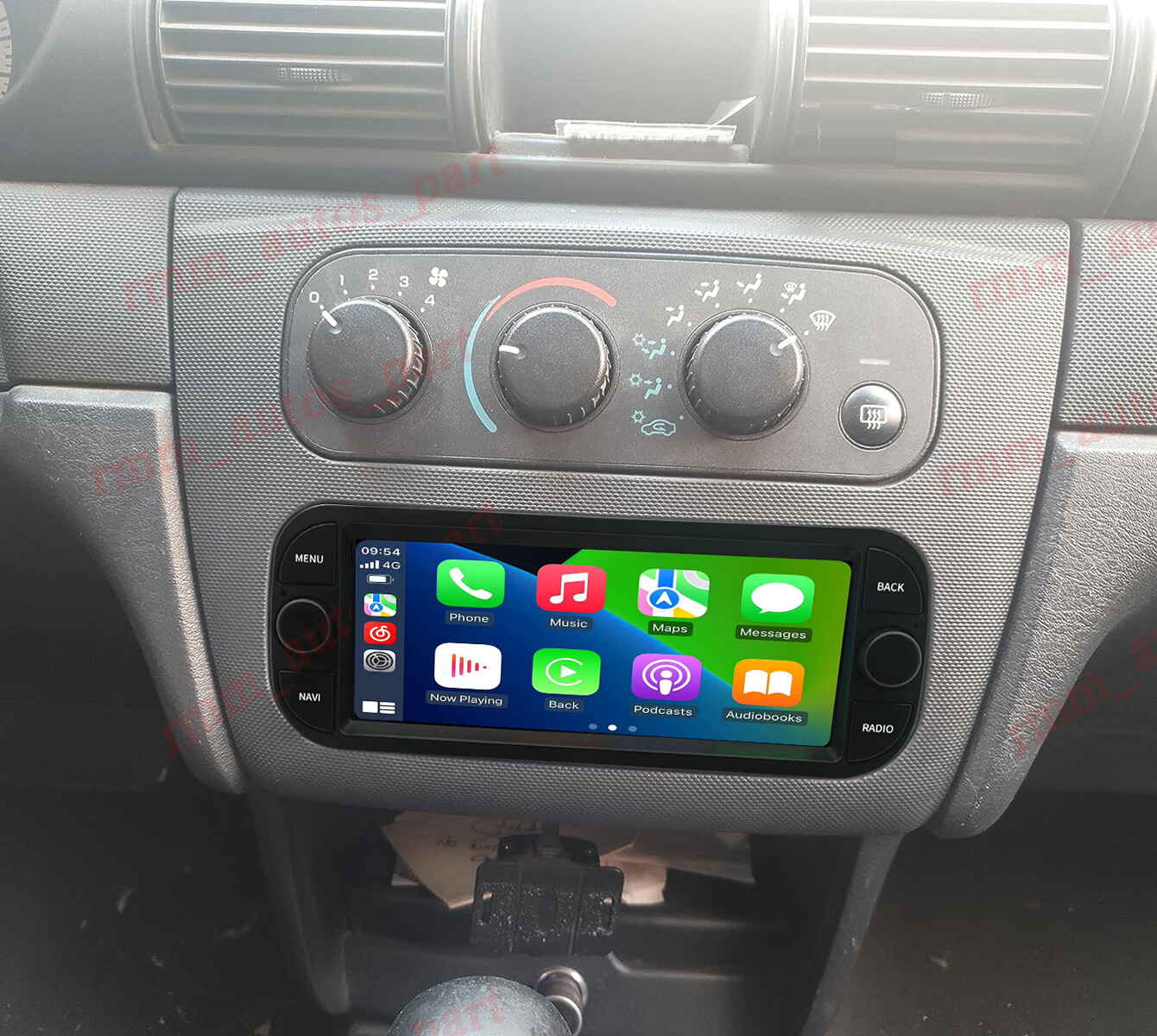 For Dodge	Stratus 2002-2006 Android 13 CarPlay Car Stereo Radio GPS WiFi FM 32GB