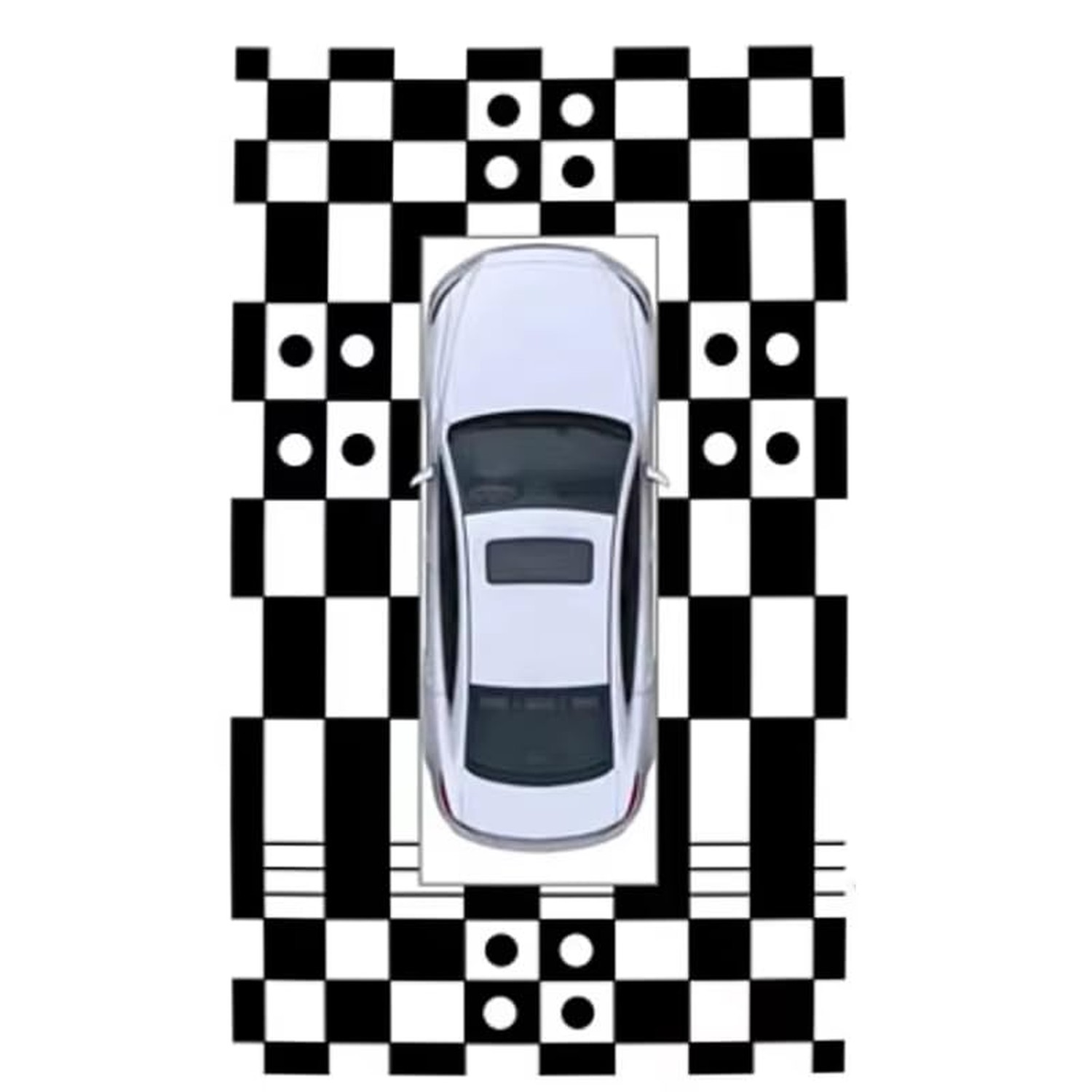 Auto 360 Car Camera Calibration Mats, Diagnostic Grid Cloth Tools for Panoram...