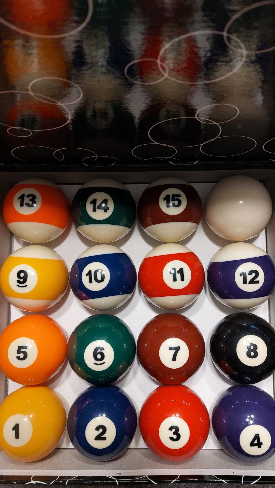 Bisonte Professional Pool Balls Set