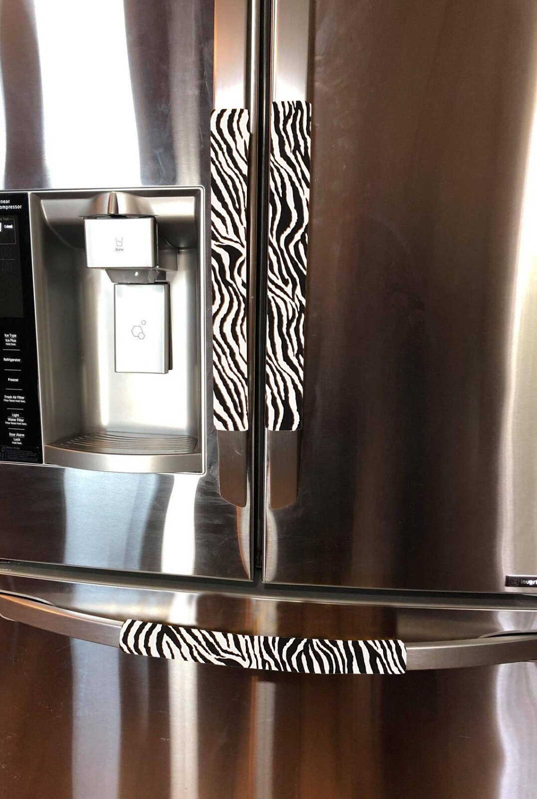 Animal Print Zebra Refrigerator Oven Dishwasher Handle Covers