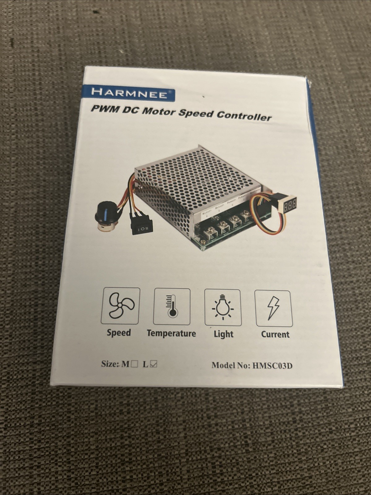 Harmnee PWM DC MOTOR SPEED CONTROLLER F2
