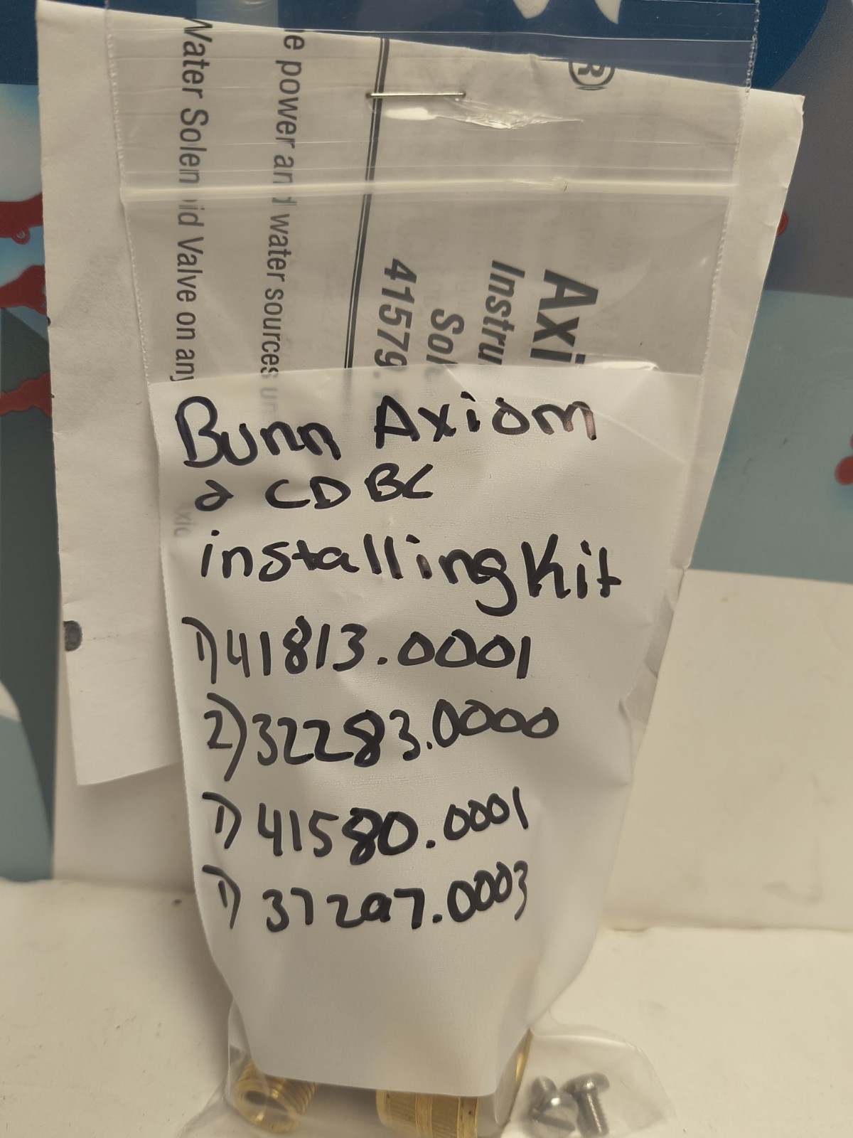 1 New Bunn Axiom & CDBC Installing Kit