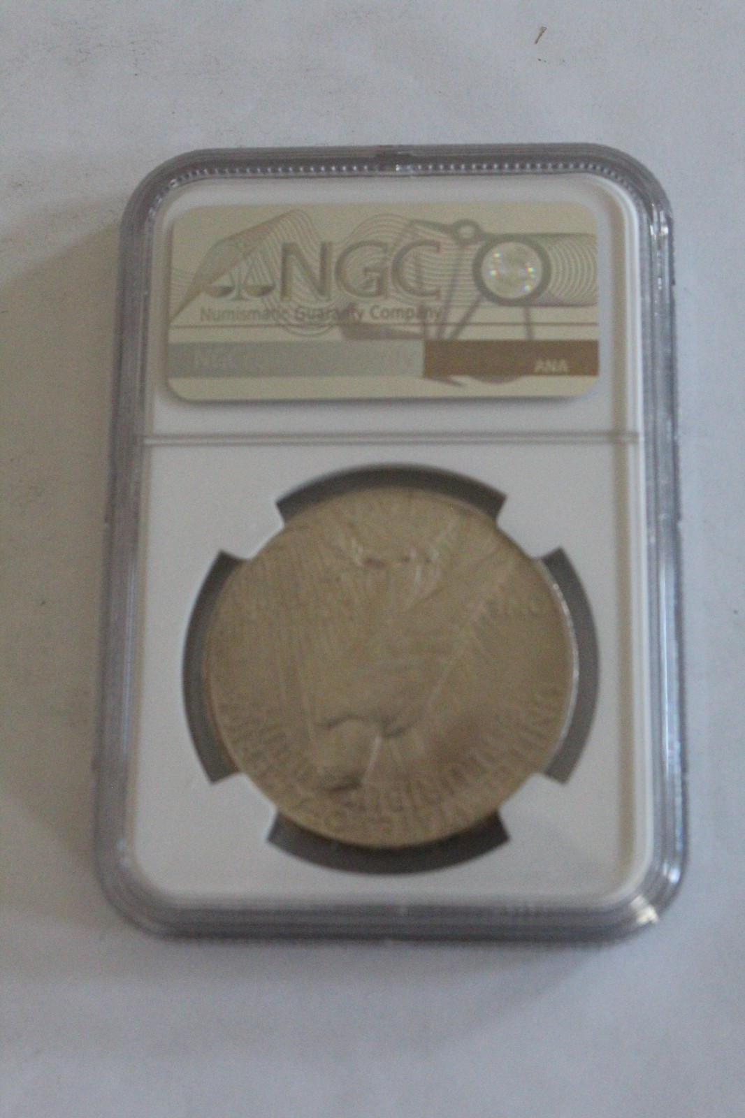 1926 PEACE SILVER DOLLAR, UNC DETAILS, CLEANED