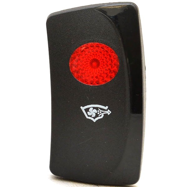 Carling Boat Contura IV Rocker Switch Actuator | Blower Lit (Right)