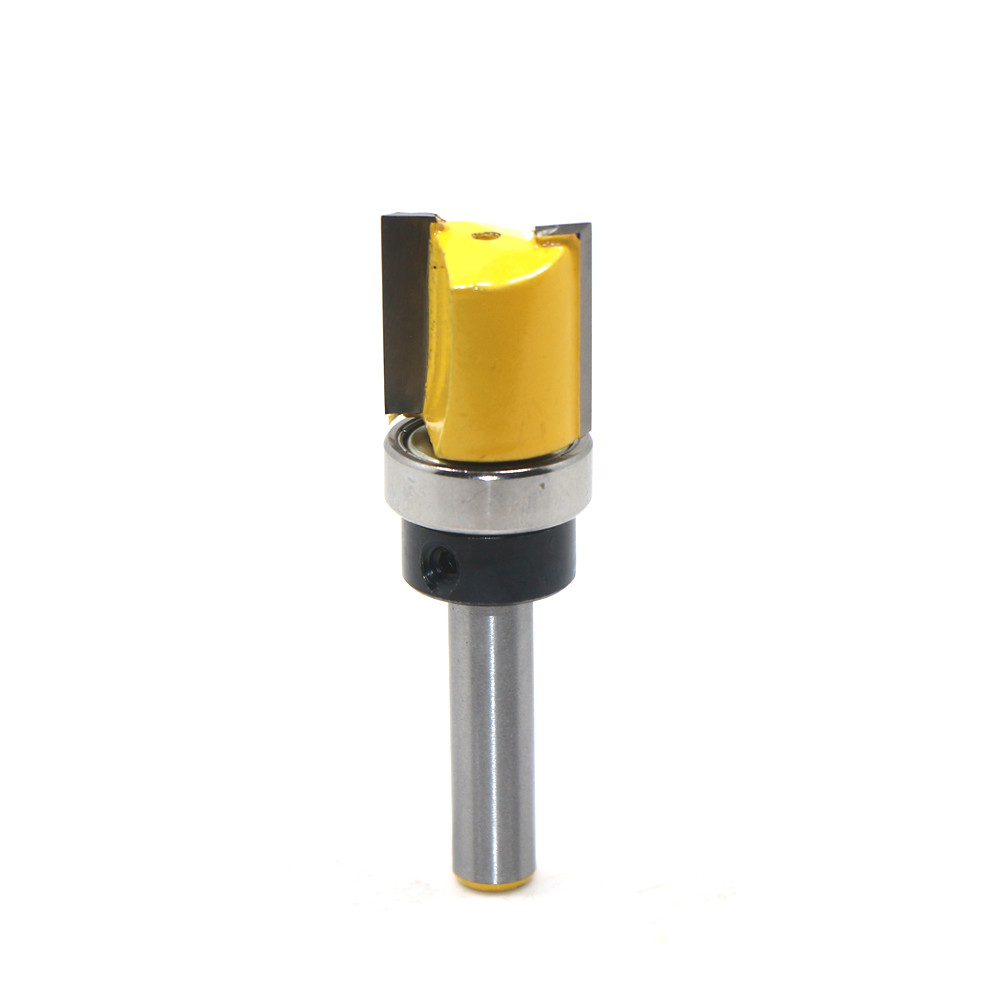 1Pcs 3/4" Diameter Flush Trim Template Router Bit 8mm Shank - Length 20mm
