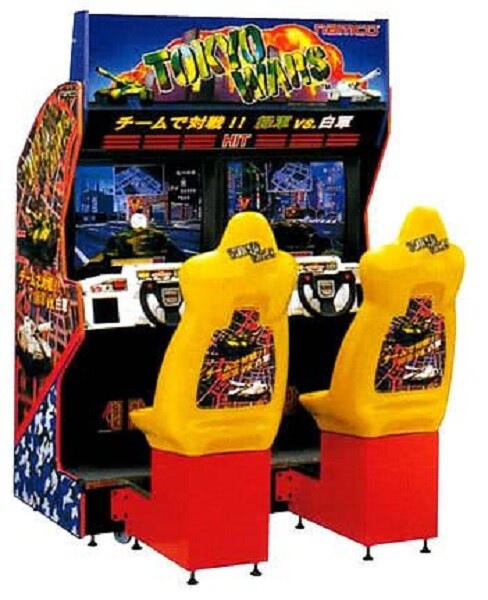 TOKYO WARS ARCADE MACHINE by NAMCO 1996 (Excellent Condition) *RARE*