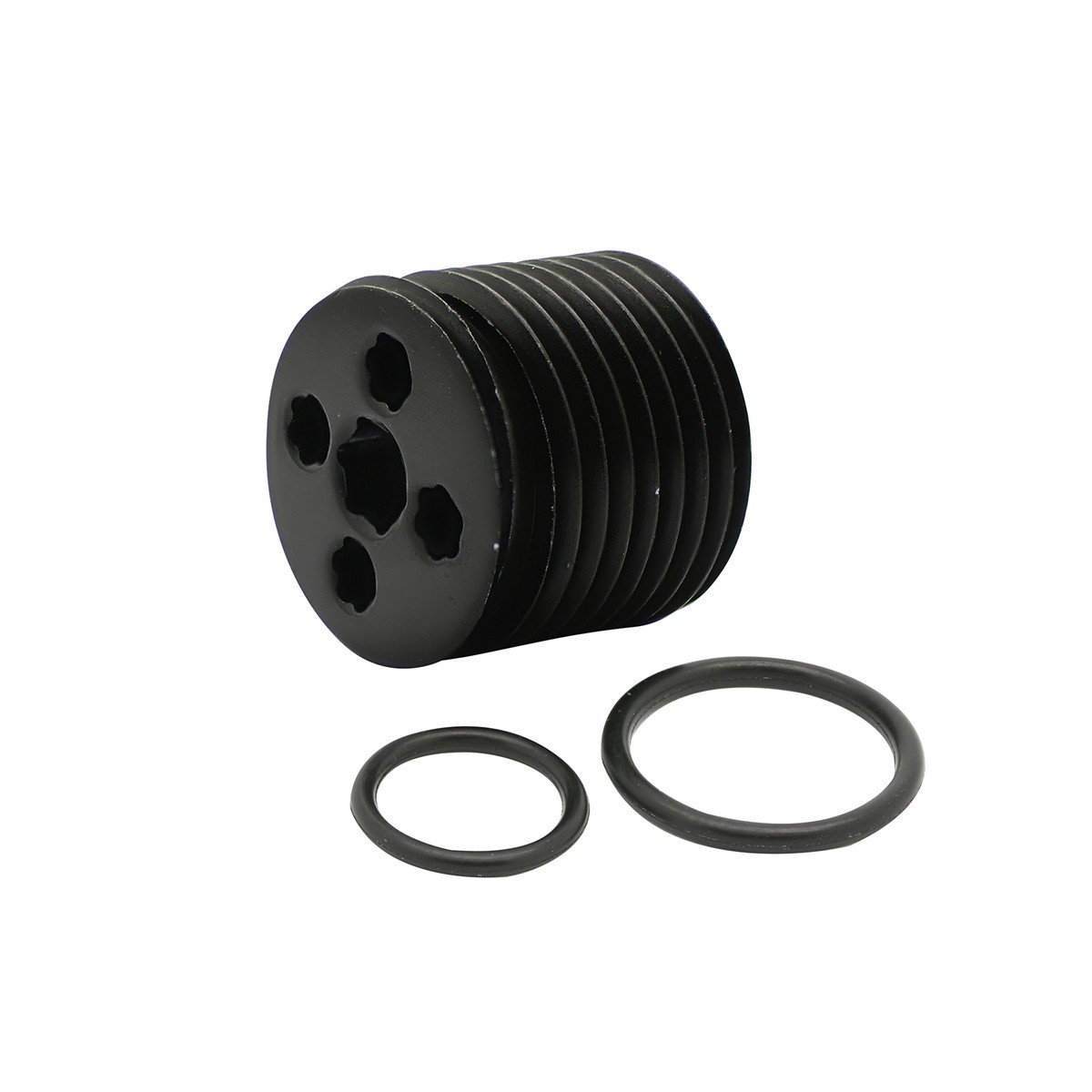 Inception Designs Autococker Universal IVG Velocity Adjuster - Polished Black
