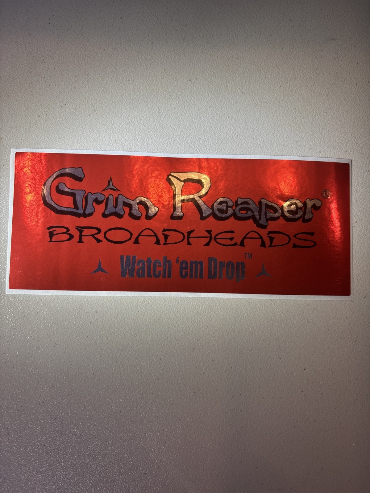 Grim Reaper Broadheads Sticker Decal Archery Bow Hunting Outdoors 6” X 2.5”