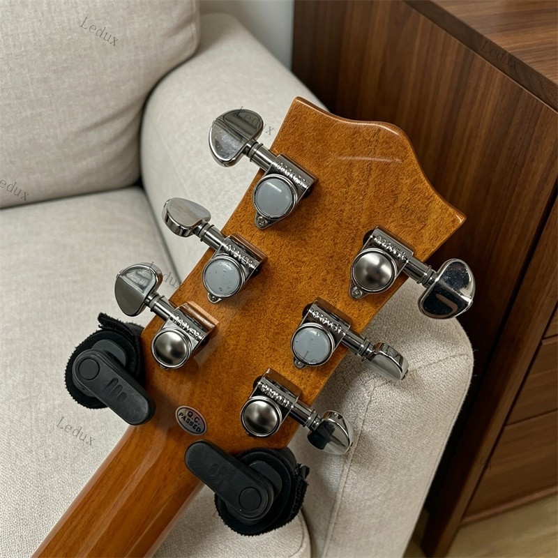 Ledux BILLY BO Solid Electric Guitar Thunderbird Stainless Rounded Bone Nut US