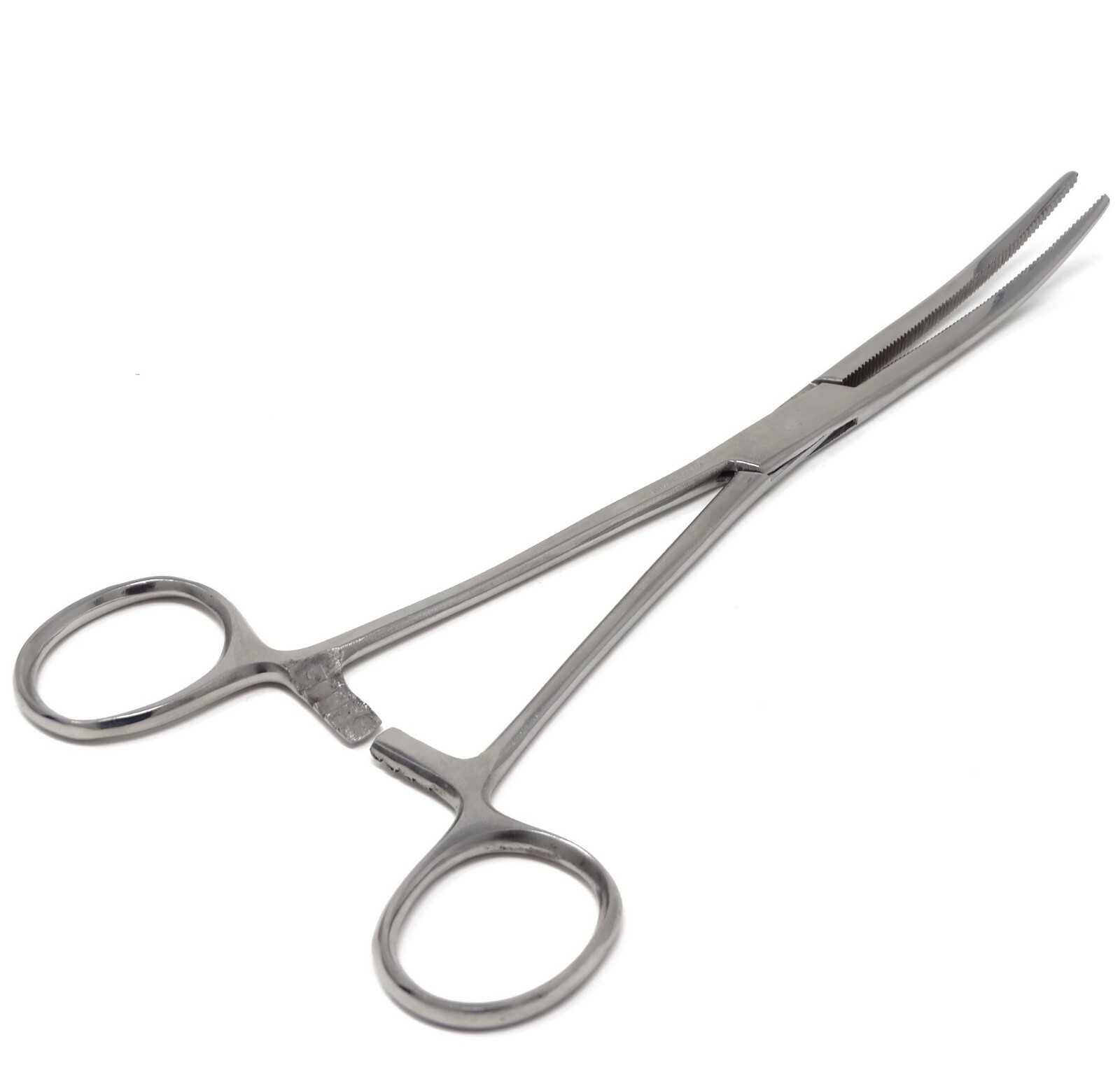 HEMOSTATS / LOCKING FORCEPS 6" NEW 2 Curved 2 Straight SERRATED
