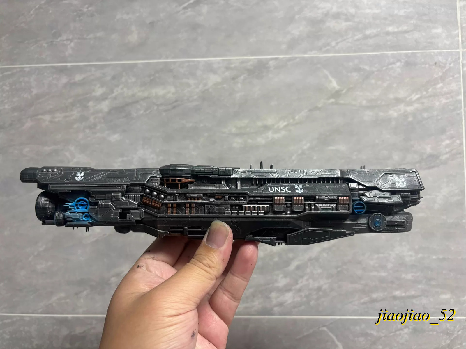 Halo UNSC Infinity Supercarrier 15cm/29cm Painted Resin 3D Model Collectible Toy