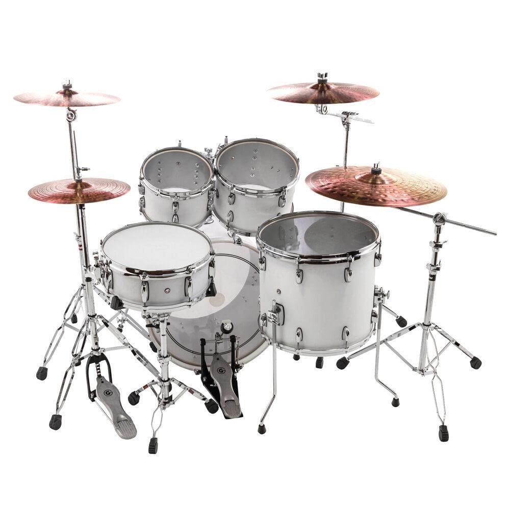 Medium Weight Double Braced Hi-Hat Stand, Percussion Chrome Drum Set Hardware, F