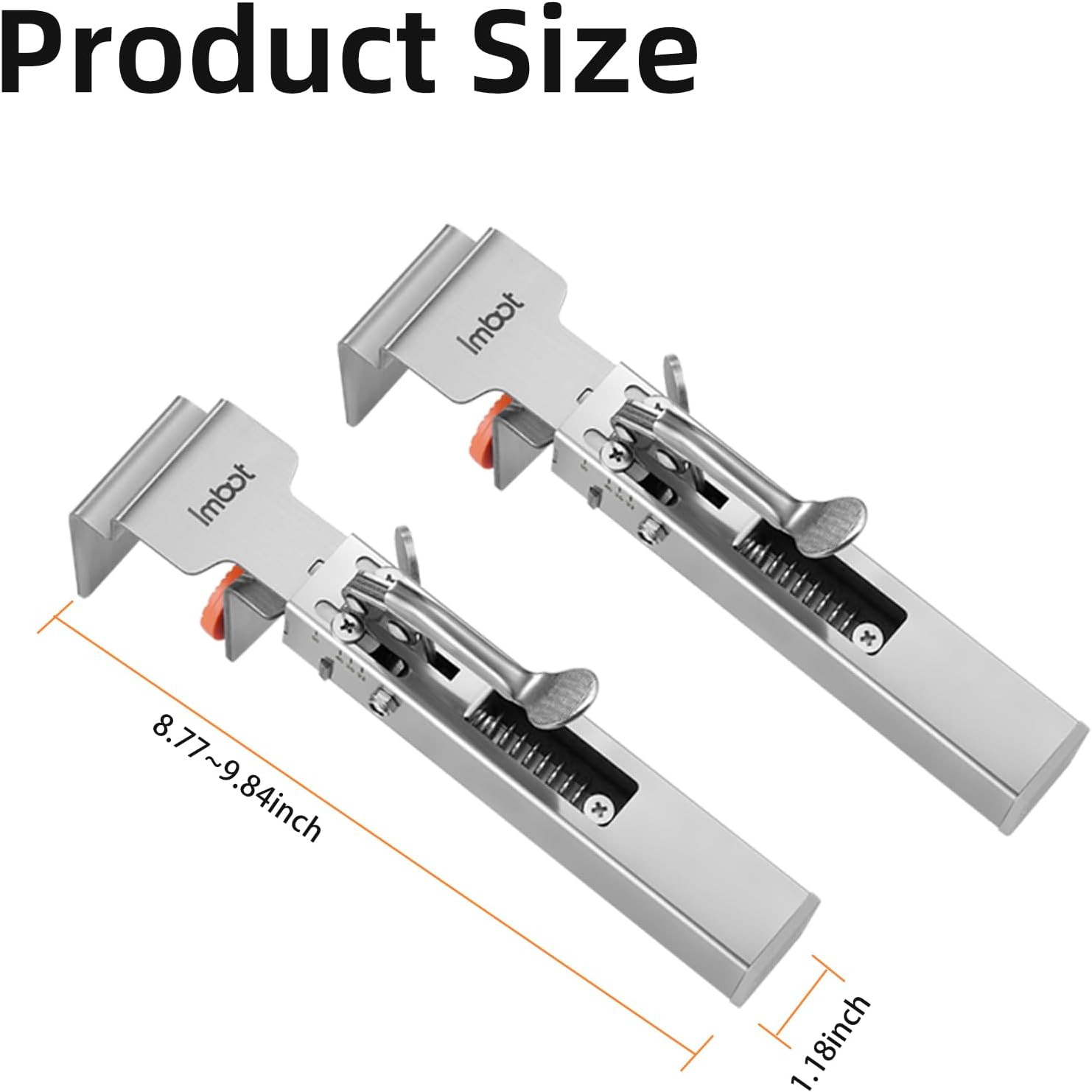2 Pack Drawer Front Installation Clamps，Quick-Install Drawer Mounting Clips，Cabi