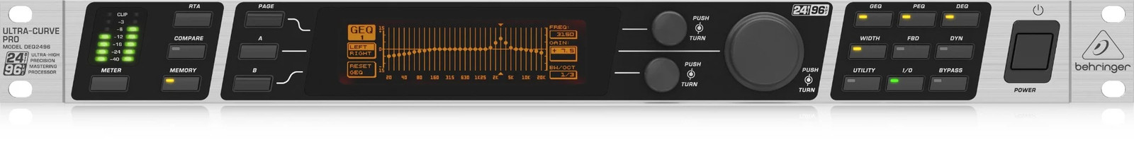 Behringer DEQ2496 Ultracurve Pro Mastering Processor