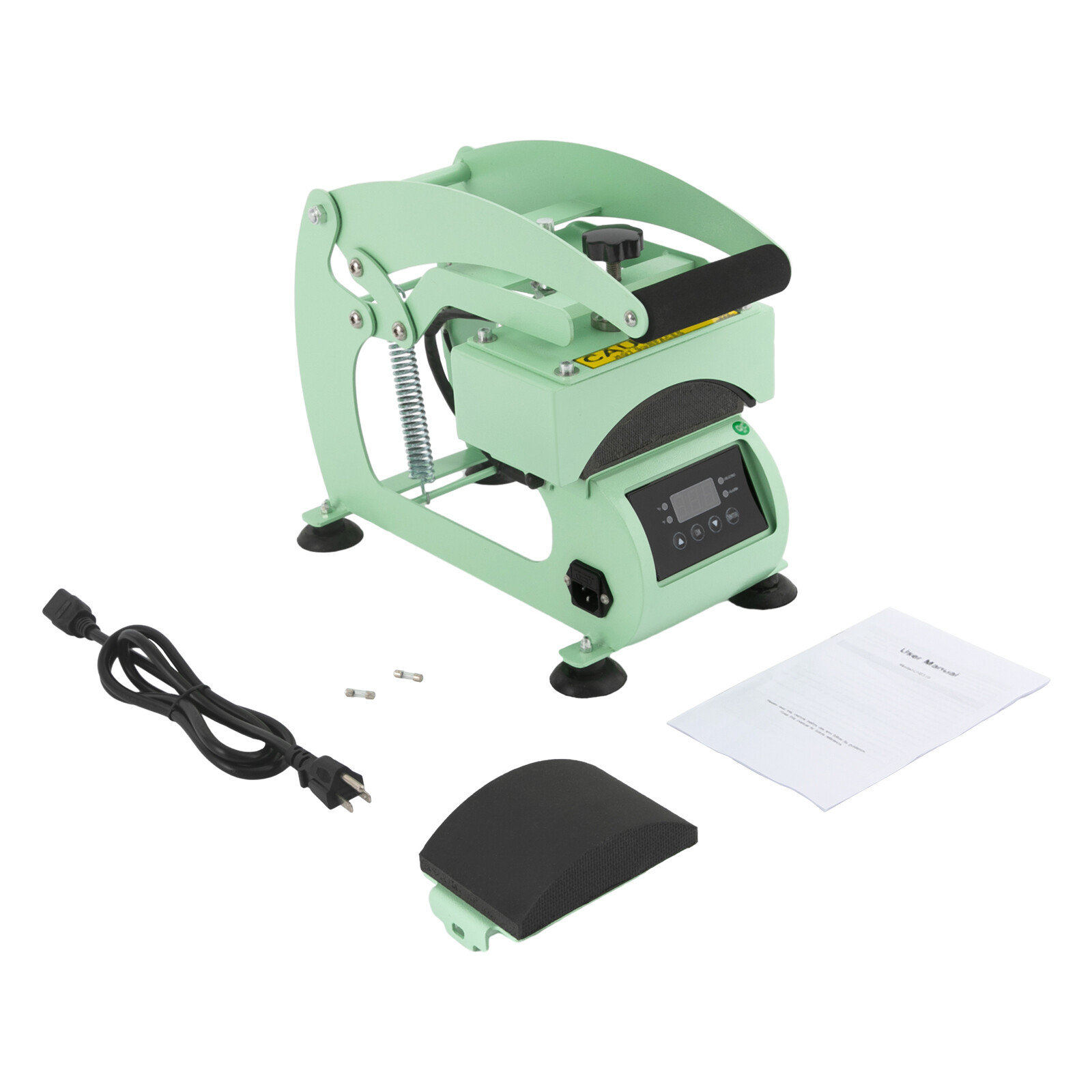 Hat Heat Press Machine with Digital LCD Timer & Temperature Control for Caps