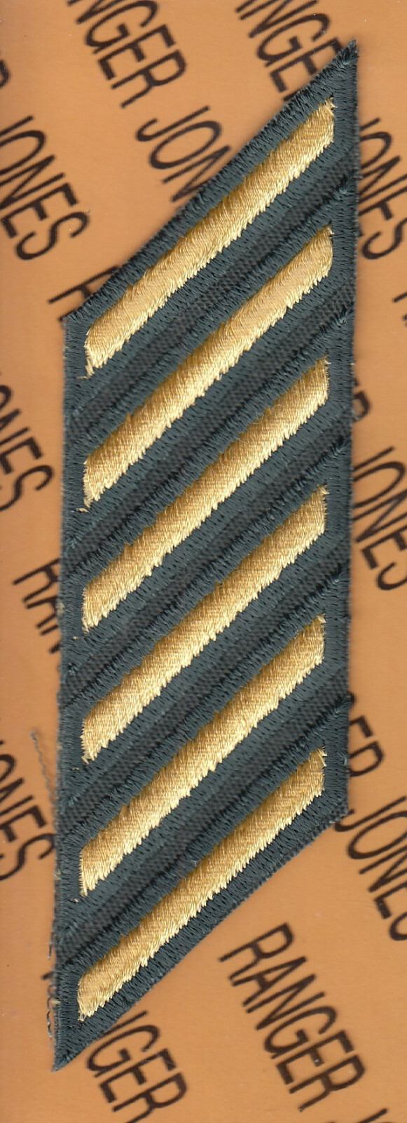 US Army Years of Service Stripes Hashmark Class A ~5.5" patch 6=18-20 years MAL1