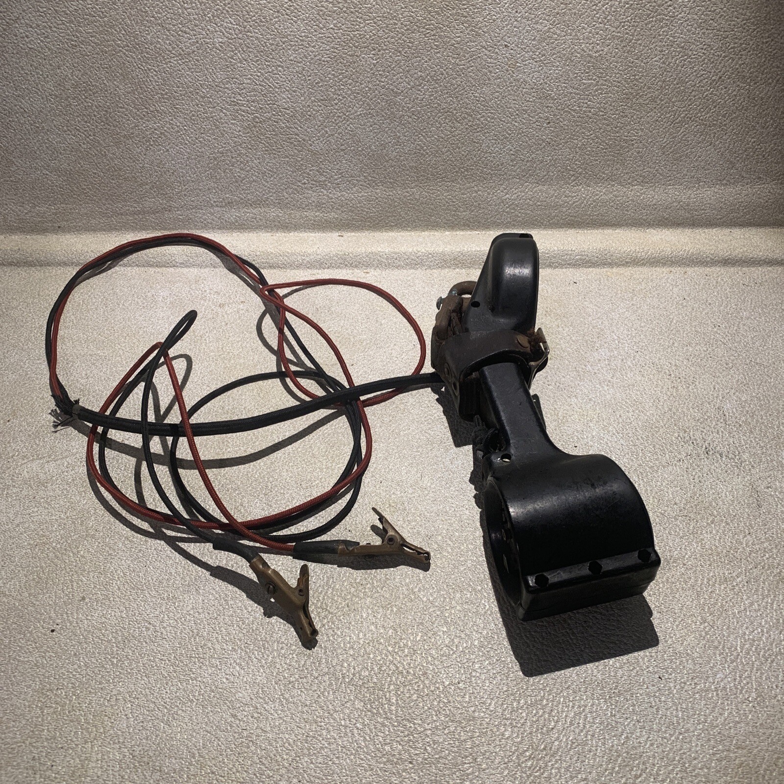 BELL SYSTEM Lineman's Test Phone ~ Small Rotary Dial ~ Western Electric Untested