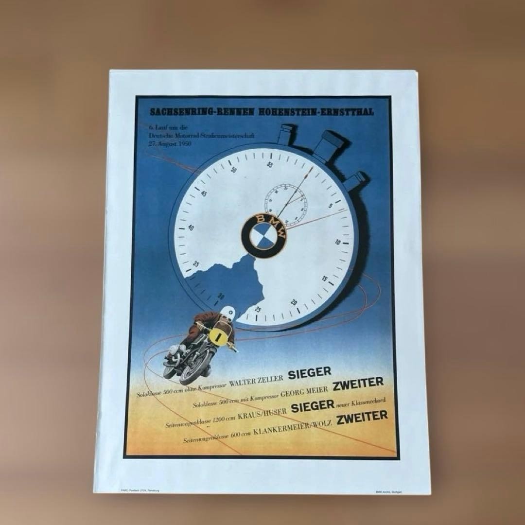 BMW classic poster