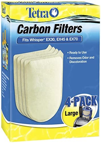 Tetra Carbon Filters Compatible with Whisper EX Filters
