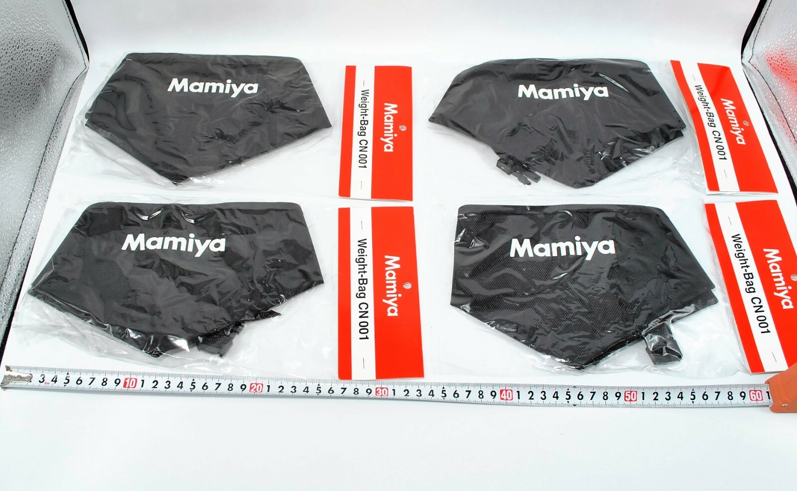 Unused* 4pcs Mamiya Weight Bag CN001 Stone Bag for Tripod from Japan