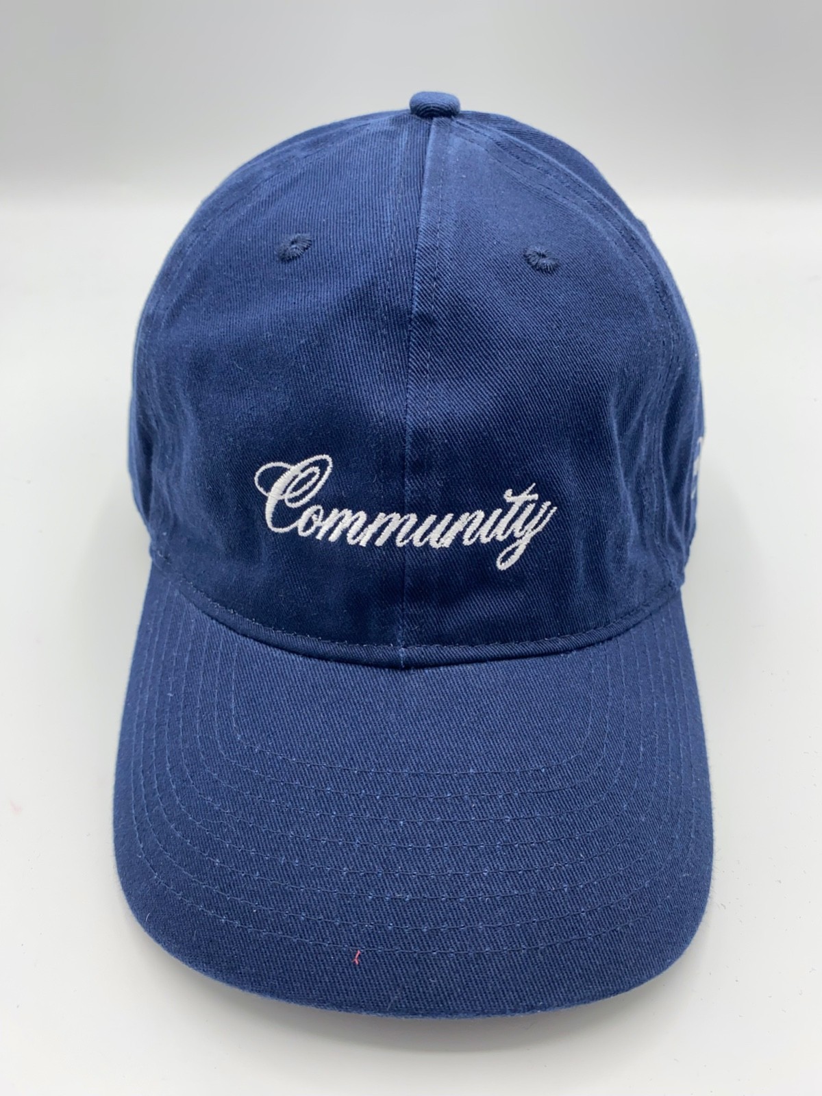 Community Logo Blue Music Mens Adult Cotton Baseball Cap Hat