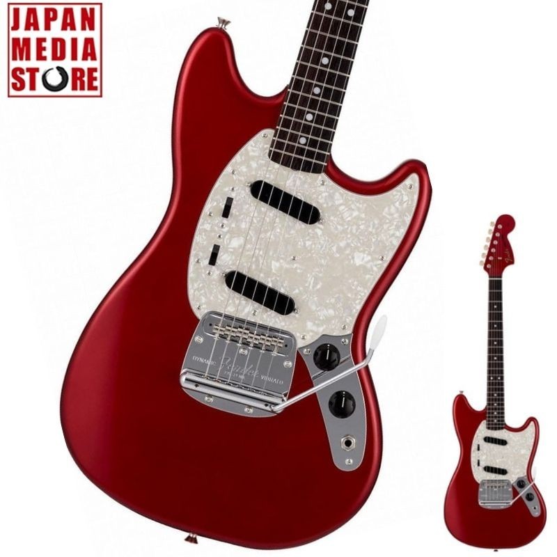 Fender Made in Japan Traditional 70s Mustang Candy Apple Red Electric Guitar NEW