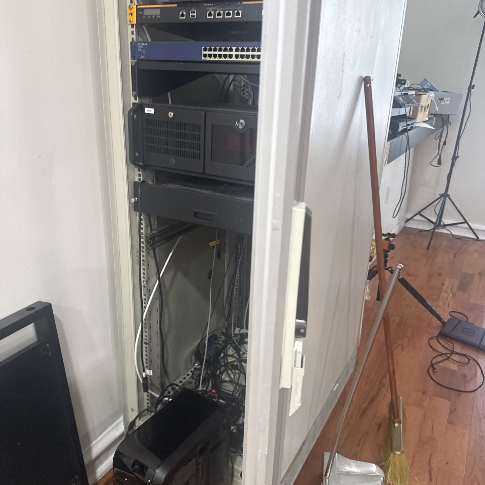 server rack cabinet used