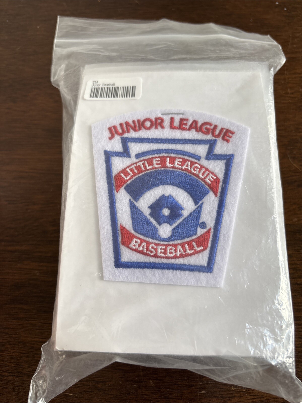 Little League Junior League Baseball Patch - Brand New Sew On or Iron Lot Of 25