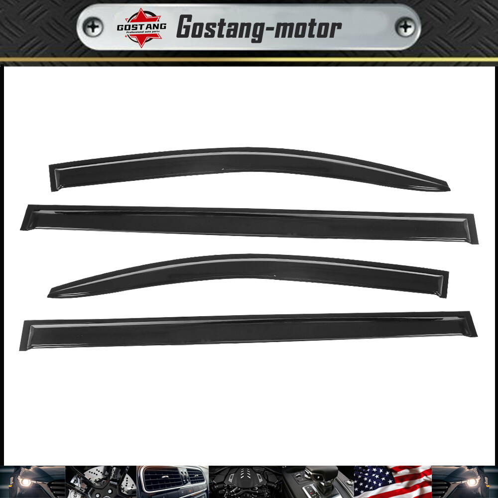 4x Vent Shade Deflector Rain Guard Fit For 2011-2019 Toyota Sienna Replacement
