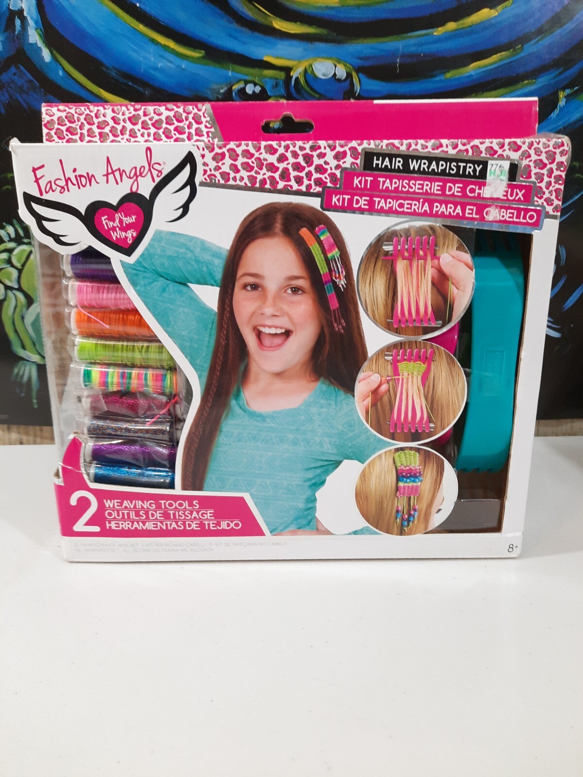 Fashion Angels Hair Wrapistry Kit New Damaged Packaging