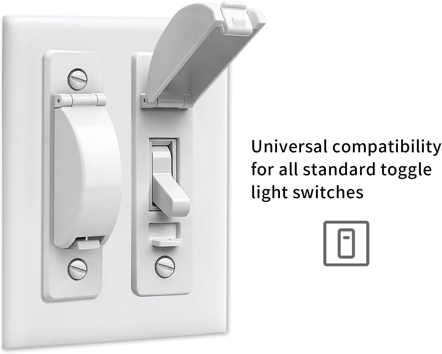 Light Switch Cover Guard Child Proof Switch Guard 2Pcs For Toggle Switch Prevent