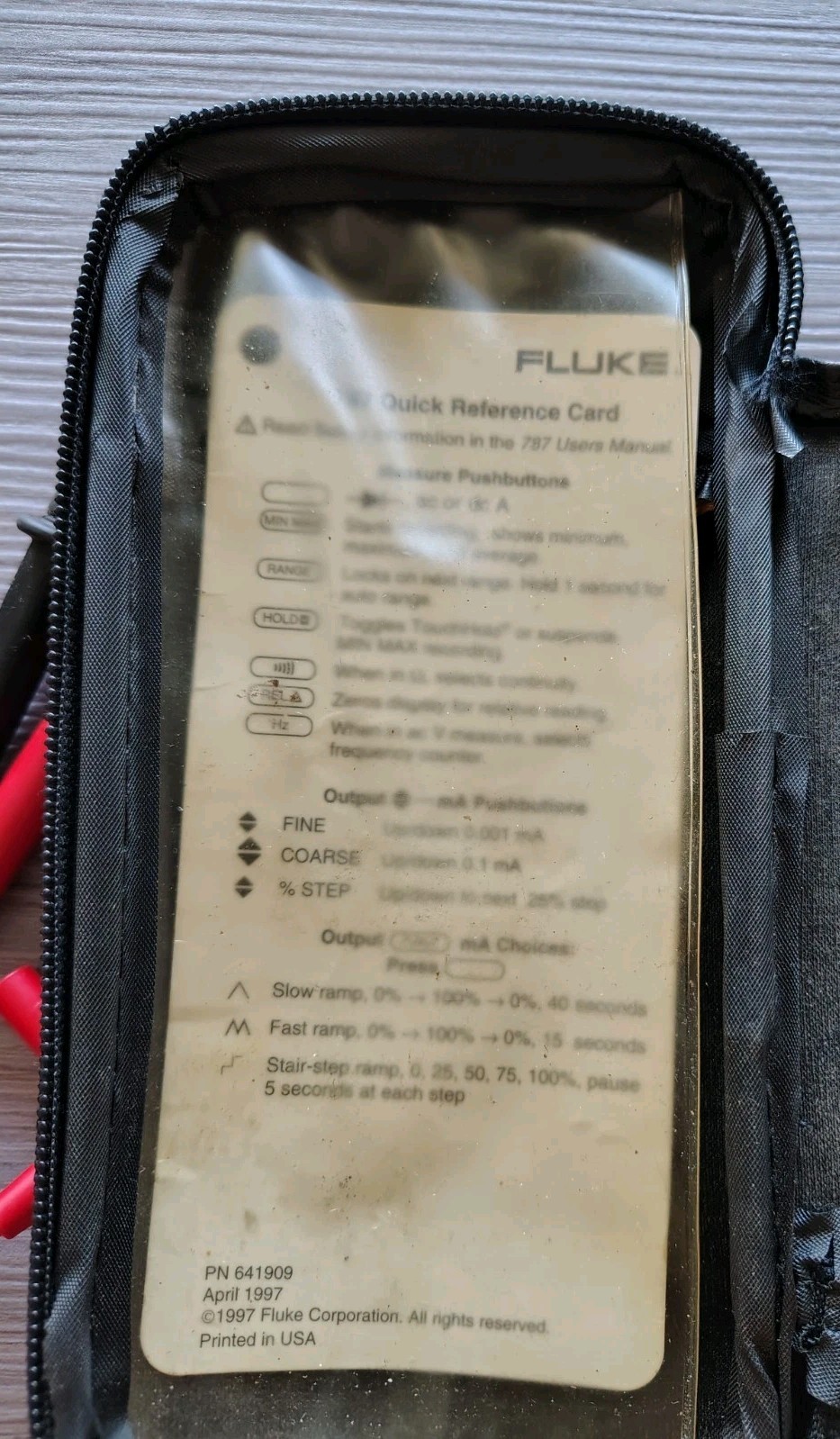 Fluke 787 ProcessMeter Calibrator Meter Multimeter