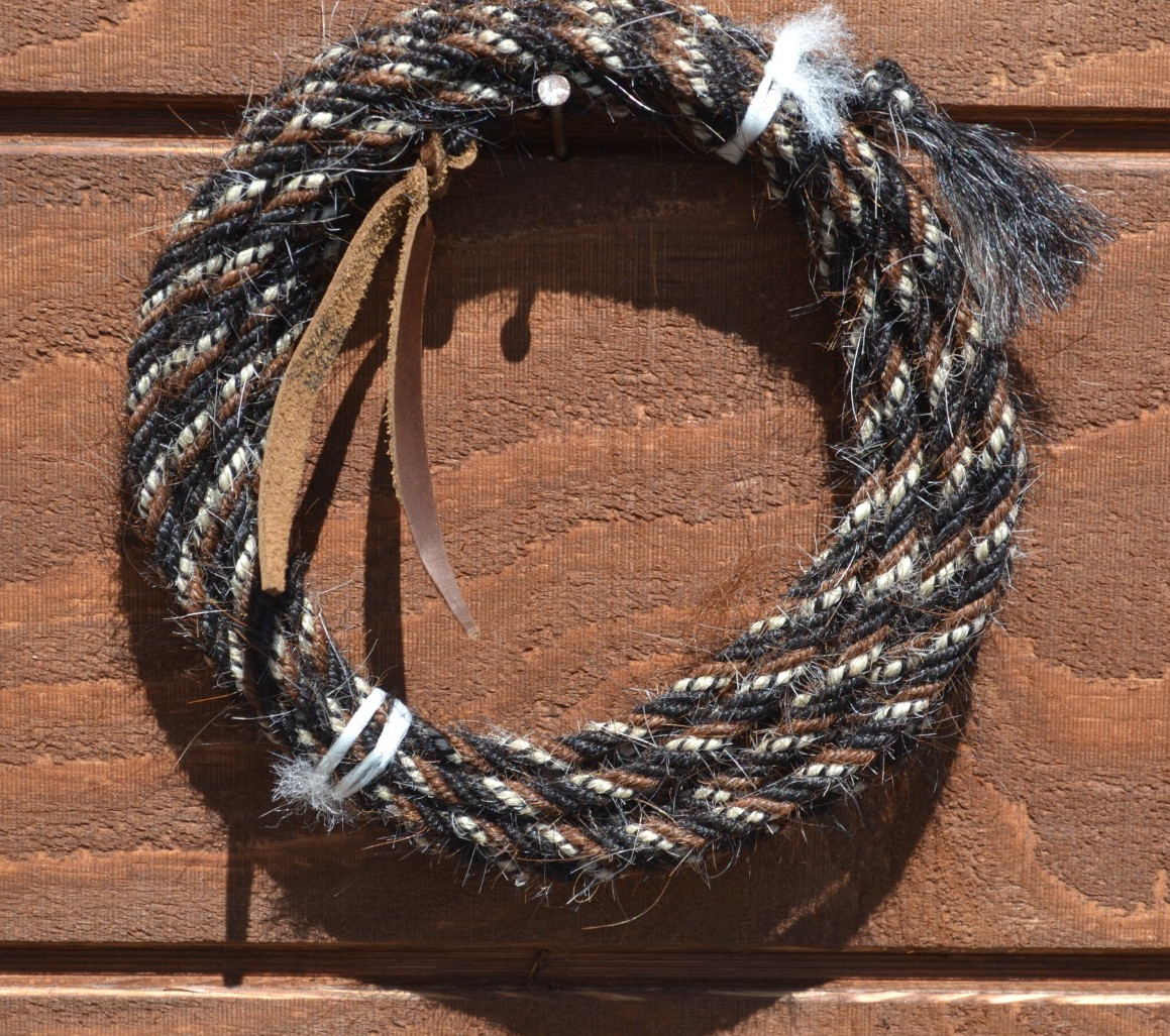 Jose Ortiz 1/4" Mane Hair Get Down Rope 4 x 16' - Black/Chestnut/White