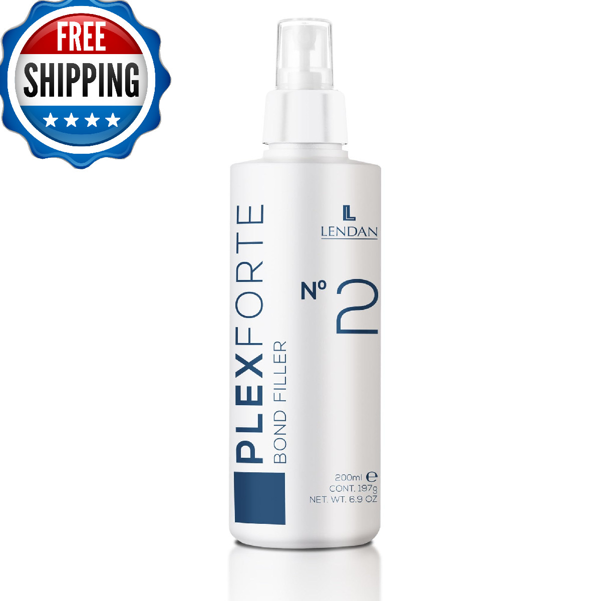 Lendan Plex Forte Nº2 Bond Filler 200ml - Damaged Hair Repair & Strengthen