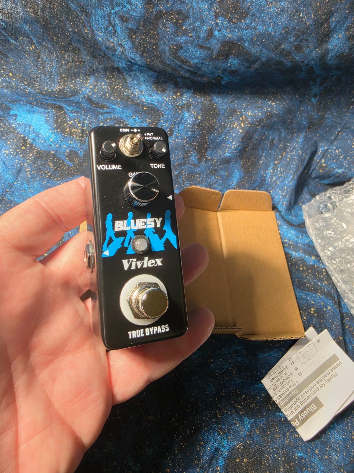 Bluesy Vivlex Guitar Effects Pedal