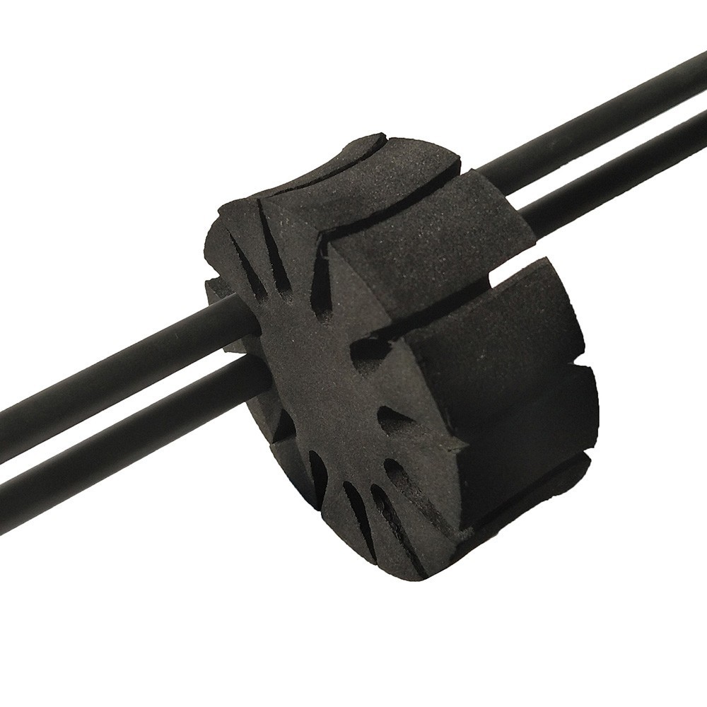 12 Arrows Separator Quiver Arrow Holder Separator Quiver Insert Foam Grip Black