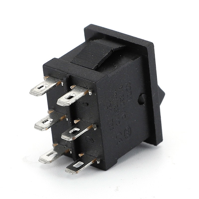 2pcs Rocker Switch 6 Pin LED Lights Indicator Lights ON/OFF Switch Certificated