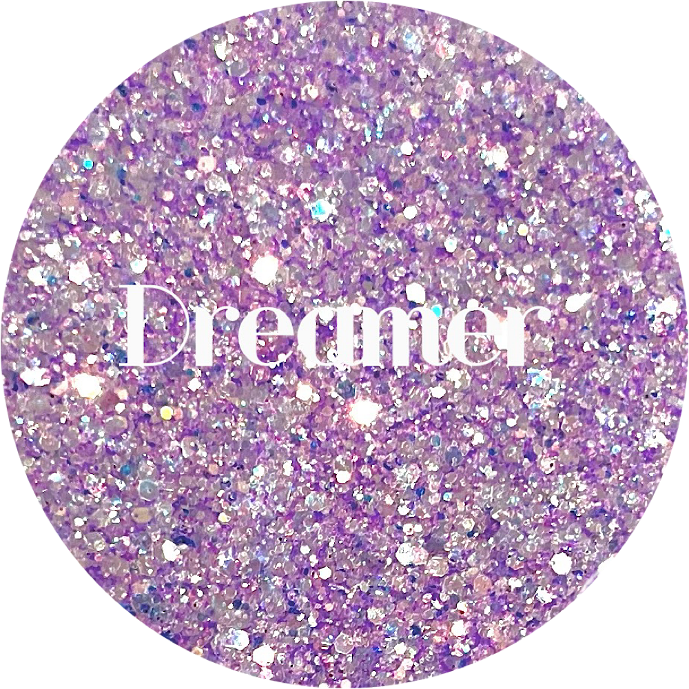 Premium Polyester Glitter - High Sparkle Purple Mix