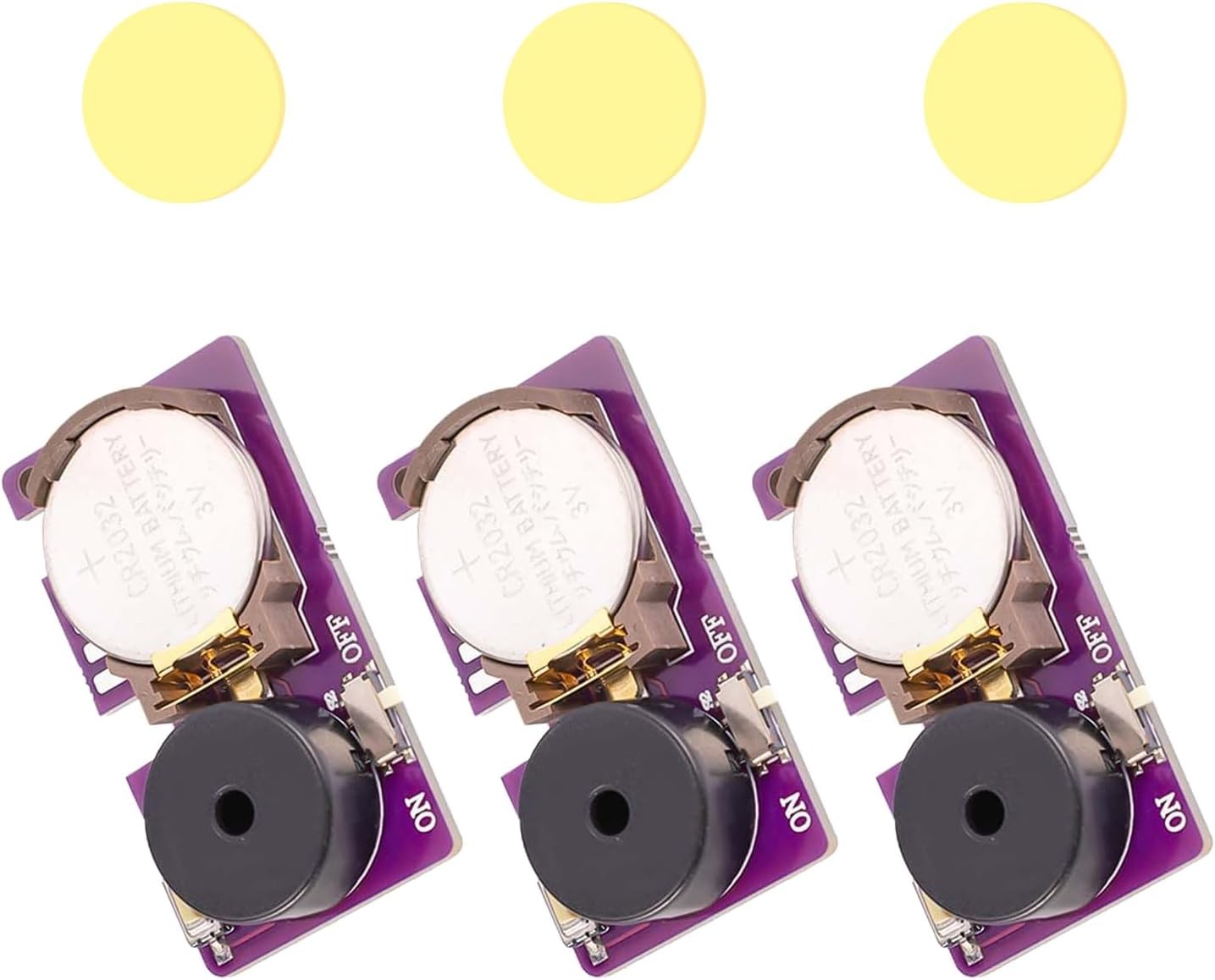 3Pcs Cricket Noise Maker Prank,with 16 Sounds Beeping for Several Months Hidden