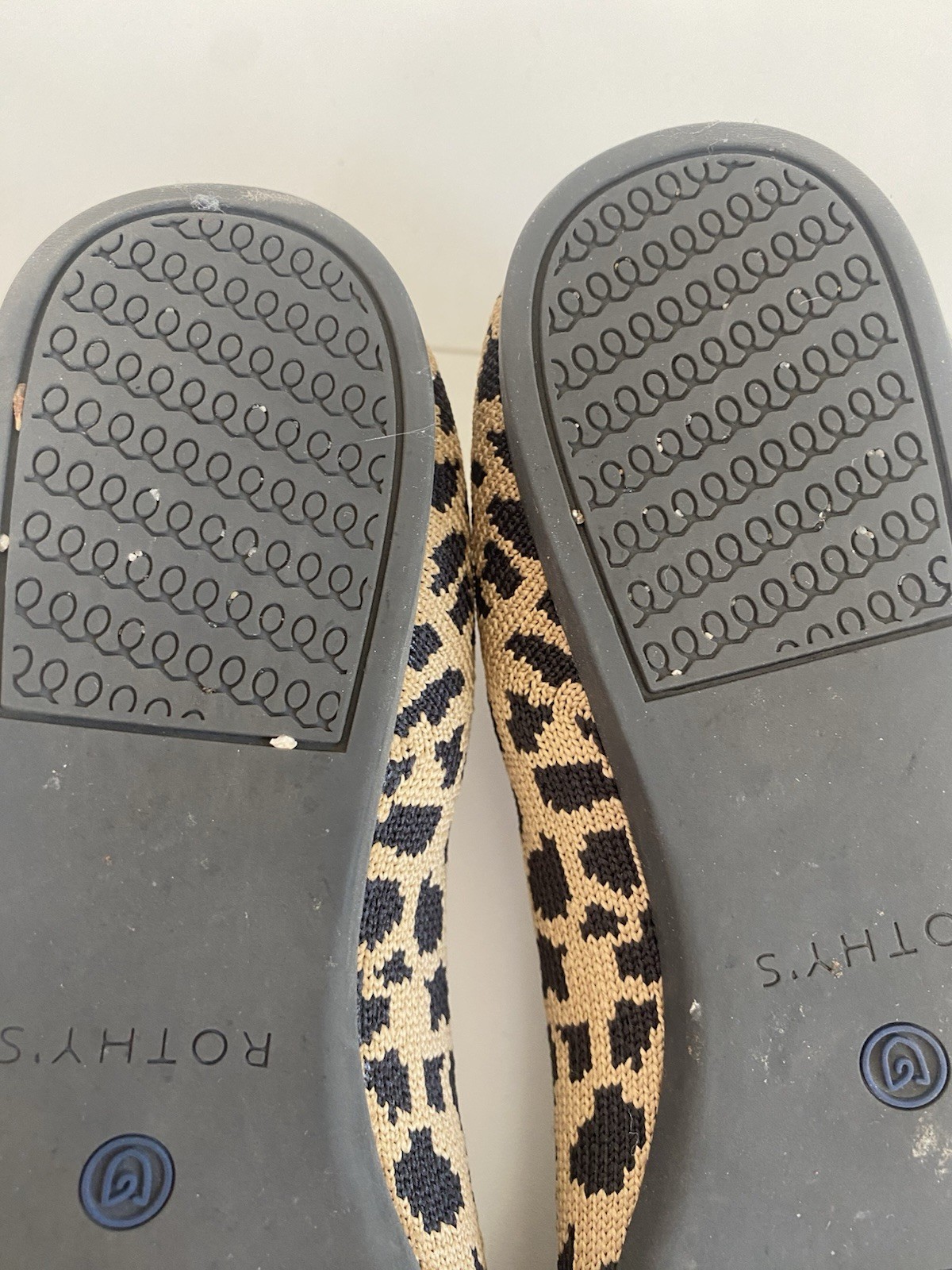 Rothy’s The Point Flats Women’s 8 Leopard Print