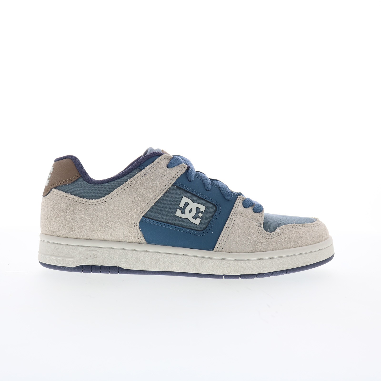 DC Manteca 4 ADYS100765-XSBW Mens Gray Suede Skate Inspired Sneakers Shoes