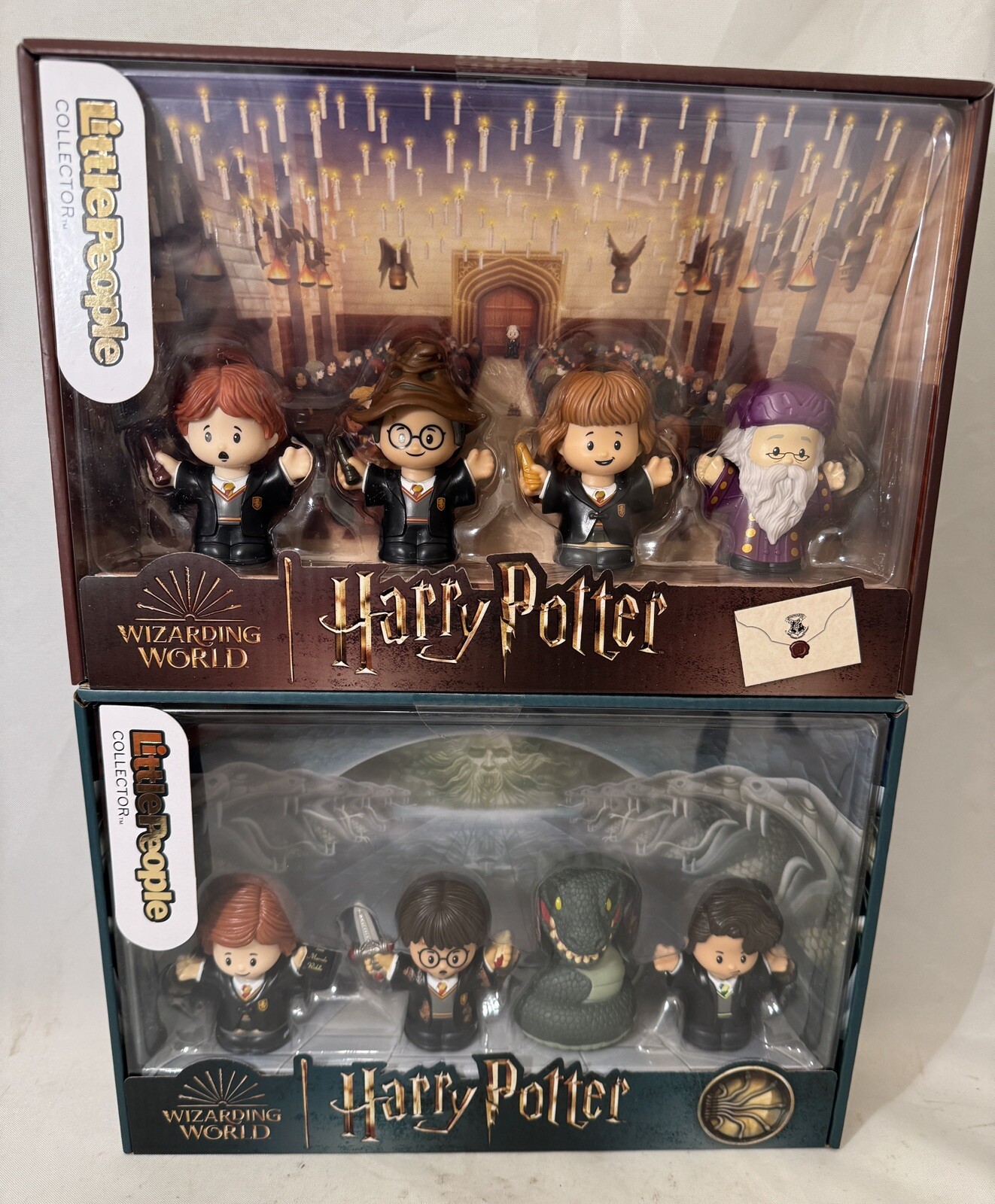 NOB Fisher Price Harry Potter Sorcerer's Stone  Chamber of Secrets Little People