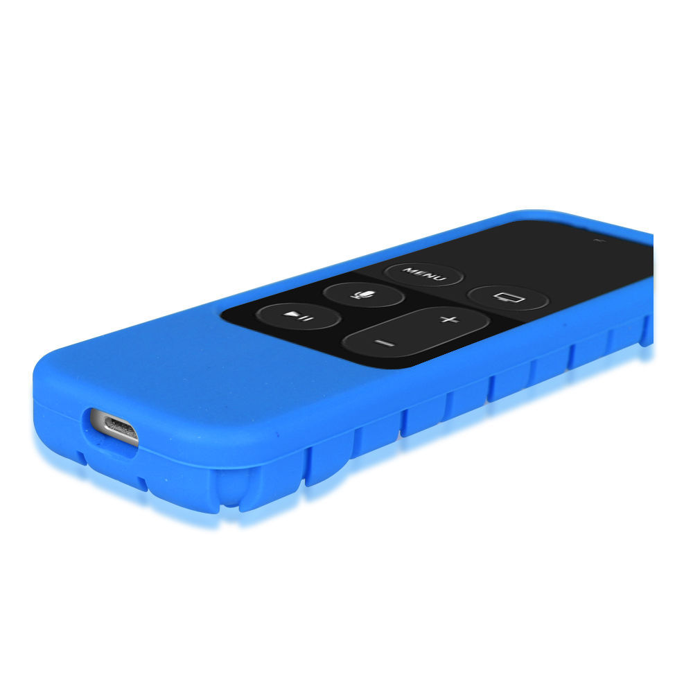 For Apple TV (4th Gen) Siri Remote Controller Shock Proof Silicone Case Cover