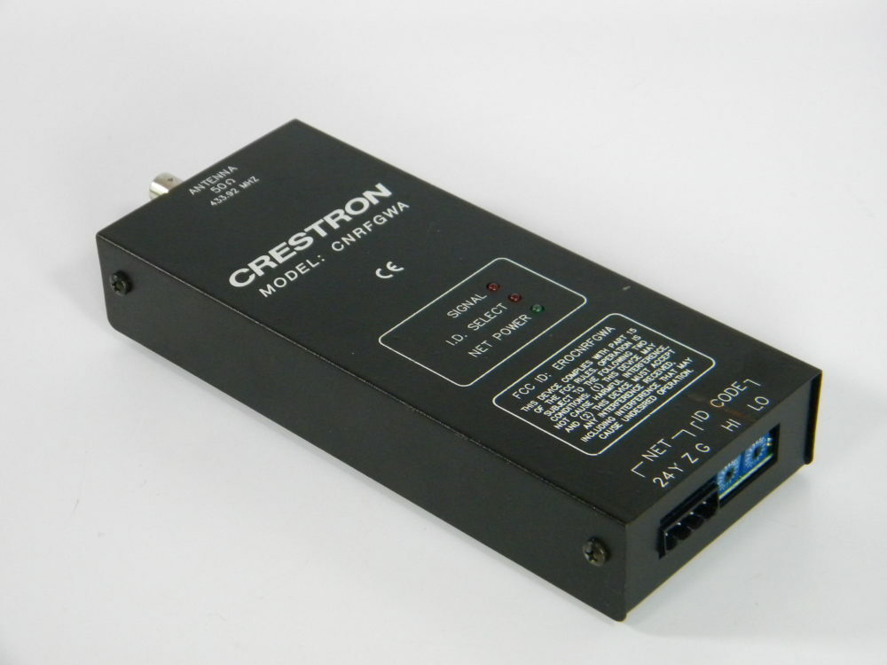 Crestron CNRFGWA 1-Way  418 MHz RF Gateway Receiver w/o Antenna