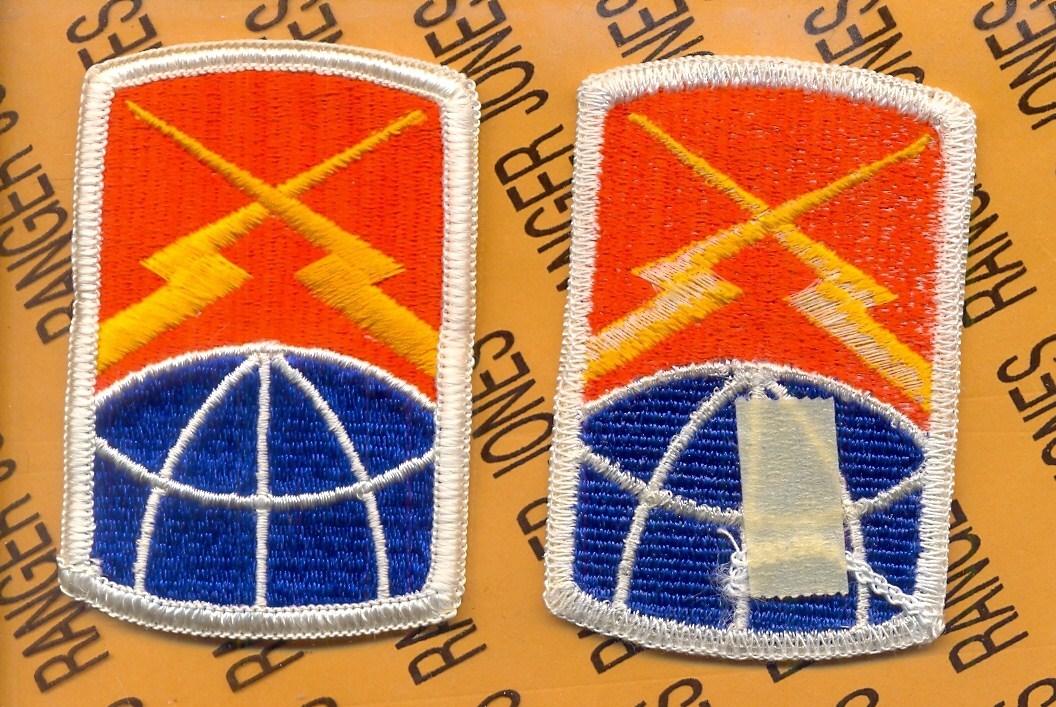 US Army 160th Signal Brigade Dress uniform patch m/e