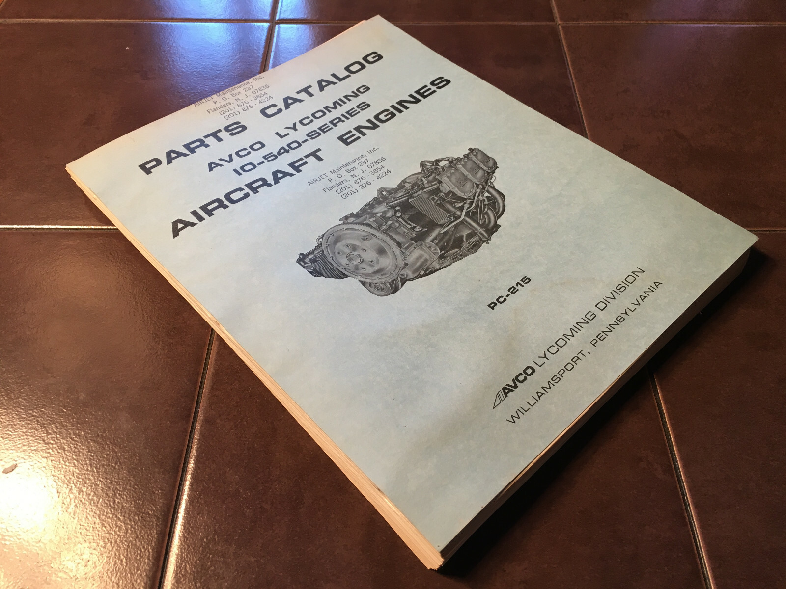 Lycoming IO-540 Engine Parts Manual